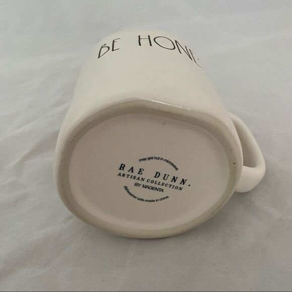 Rae Dunn Mug Be Honest Coffee Tea Home Decor Collector Neutral Classic Farmhouse - Picture 6 of 10